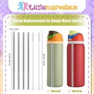 (OWALA/STANLEY QUENCHER) ONE STRAW REPLACEMENT STAINLESS STRAW FOR OWALA 16/24/32/40 OZ