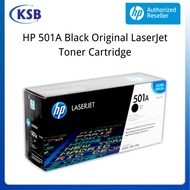 HP 501A Black Original LaserJet Toner Cartridge ( Q6470A )  (Expired Clearance)