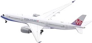 1:400 Scale China Airlines A350-900 B-18912 Alloy Passenger Aircraft Model