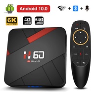 Android TV Box Android 10 4GB 32GB 64GB 6K TV BOX H.265 Media Player 3D Video 2.4G 5GHz Wifi Bluetooth Smart TV Box Set