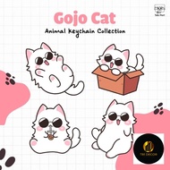 Gojo Satoru Cat Keychain