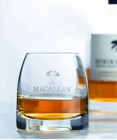 Macallan Exclusive Single Malt Whiskey Glass Crystal Wine Tumbler Vodka Cognac Brandy Snifter Gather
