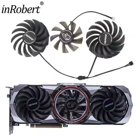90MM PVA080E12R 12V Cooler Fan Replacement For COLORFUL iGame RTX 3060 3070 3080 Ti RTX3090 Advanced