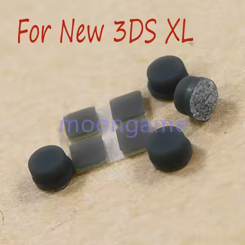 2sets Housing Shell Screw Feet Cover for New 3DS XL 3DS LL Screw Rubber Pads Repair Part