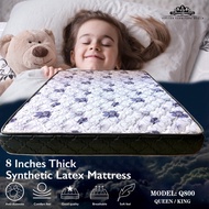 READY STOCK [ HONEY 8" SYNTHETIC LATEX MATTRESS ]- 3 YEARS WARRANTY/SINGLE/QUEEN/KING/TILAM