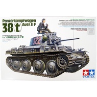 Tamiya 1/35 TA35369 PANZERKAMPFWAGEN 38(t) Ausf.E/F Assembly Model