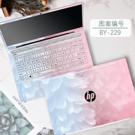 Sticker Laptop Skin For HP Pavilion 14 Series HP Star 14s 14 Inch 14-ce 14s-cf 14-bs 14s-dk Laptop Skin Three Sides Film