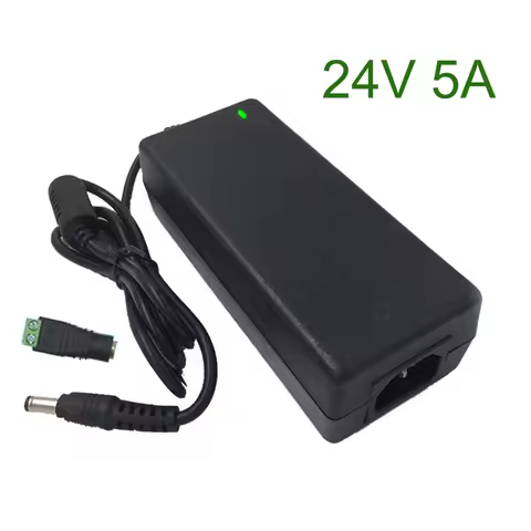 24V5A AC 100-240V DC 24V 5A Switching Power Supply Unit 24 Volt Universal Power Adapter 24v 220v AC/