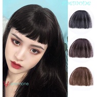 ANEMONE Hair Bangs Blunt Cute Wigs Hair Extensions BangsClip Natural Black Short Fake Bangs
