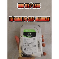 WD PURPLE BARACUDA 1TB 1.5TB HDD CONTENTS READY TO USE PC GAME