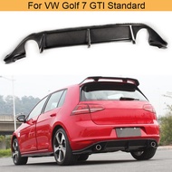 Car Rear Bumper Diffuser Lip Spoiler For Volkswagen Golf 7 GTI Standard 2014-2016 Rear Bumper Diffus