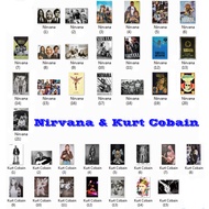 โปสเตอร์ วง ดนตรี Nirvana และ Kurt Cobain (มี23แบบ) เนอร์วานา เคิร์ต โคเบน รูป ภาพ ติดผนัง สวยๆ poster 88x60และ76x52ซม.