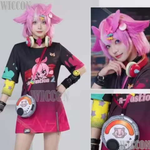 Neverness To Everness Haniel Mint Style Cosplay Costume For The Esper Game Another Loop Anime Role P