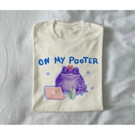 【in stock】on my pooter, unisex t shirt - meme t shirt, funny t shirt, frog t shirt, work t shirt, wo