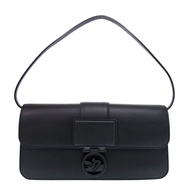 Longchamp Box Trot 單肩包，皮革，黑色，手提包，0536 [二手] Longchamp