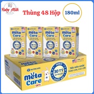 Thùng 48 Hộp Sữa Bột Pha Sẵn Nutricare Metacare Opti Vàng 180ml