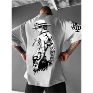 Baju T-Shirt Lelaki Anime Jepun ONE PIECE