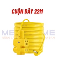Cuộn Dây Điện Dài 30M Kèm Ổ Cắm Phích Cắm Đúc Chịu Lực Cao Đa Năng Tiện Lợi Dài 30M Dây Cấp Nguồn 22