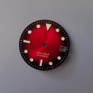 【YF】 MOD 28.5MM Sunburst Green Blue Red Grey Watch Dial For SEIKO Abalone SKX6105 6309 NH35 NH36 Mov