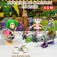 [MULTIPLE MODELS] Tung Tung Tung Sahur - Unique Tung Tung Sahur BRAINROT Character Keychain - 3D pri