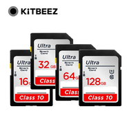 【KiTBEEZ SD Card】Memory Card 16GB/32GB/64GB Class 10 SDHC/SDXC High-Speed Cards for KP-1 KF-1 Digita