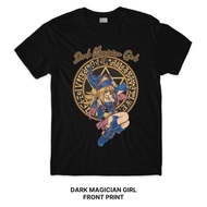 Dark Magician Girl Yu-Gi-Oh Series T-Shirt Cotton YUGIOH Front Print Crafter Tee Anime