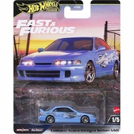MATTEL Hot wheels fast and furious acura integra gsr card mattelOriginal