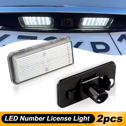 2pcs Canbus Led Number Plate Light For Lexus LX470 LX570 Toyota Land Cruiser 100 200 Prado 120 Reiz