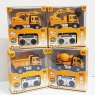 Remote Control Toy Car Truck Mini Construction Engineering Series 1:64 R/C