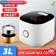 *Rice Cookers* ✵Low SugarRice Cooker Desugar Rice Cooker 9 IN1 Smart Rice Cooker Non Stick 3L低糖电饭锅多功