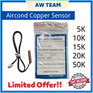 Aircond Sensor Temperature 5K 10K 15K 20K 50K Coil Air Conditioner Copper Thermistor Daikin / York / A