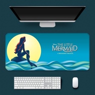 The little mermaid Ariel Mousepad HD Printing Computer Gamers Locking Edge Non-slip Mouse Pad XXL90x