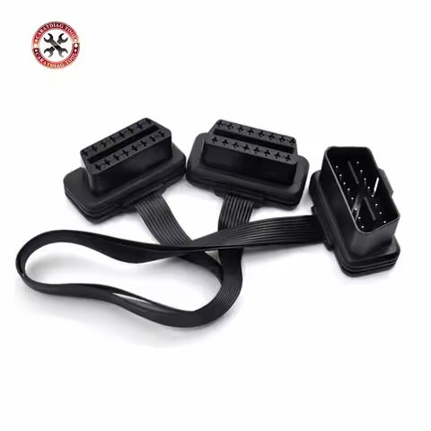 ELM327 OBD2 Extension Cable 1-2 16 Pin Male To 16 Pin Female Connector OBD2 OBD II Diagnostic Adapte