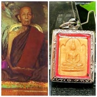 Very Rare and Valuable itemOne of Thai Top 9 Monk Lp Toh(King Of Phra Pidta) Master Lp Toh Small Mol