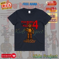 Freddy's Five Nights at Freddy's 4 Character Kids T-Shirt