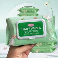 Baby Baby wipes Baby wipes Baby Hand Mouth wipes Series with Lid Home Travel wipes Disposable wipes 