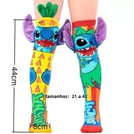 Cartoon Stocking Stitch Kids 3 D Tall Funny Half Crazy Characters