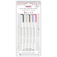Zebra Mildliner Fine Water-Based Pen 5-Color Set A WYT9-5C-A, Japan Diary/ Journal Stationery
