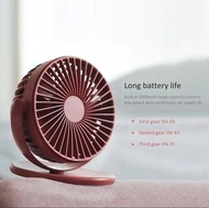 Solove 超強風靜音 4 渦輪葉片 USB 充電夾式風扇 2ndckp gspckp 1114 Solove Super Strong Wind and  Quiet  4 Turbine Bla