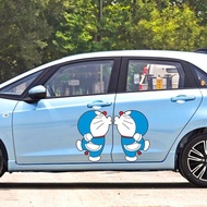 Doraemon Car Sticker Doraemon Cute Cartoon Anime Body Scratch Decoration Car Sticker Doraemon Cat St