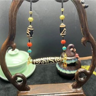 十六眼财神天珠项链Sixteen Eyes God of Wealth Dzi Necklace