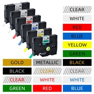 6mm 9mm 12mm 18mm 24mm 36mm Label Tape Compatible Brother Tze-231 Tze-241 Label Tape for Brother PT-