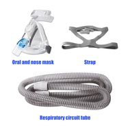 JBMBHC หน้ากากปิดปากจมูก Masker Full Face CPAP Auto CPAP APAP อุปกรณ์เสริมเครื่องยนต์ใบหน้าจมูกแบบใช