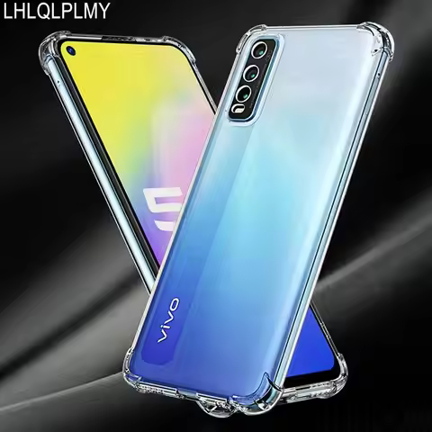 Thick Shockproof Silicone Case For Vivo V20 V21 V21E V23 V23E 5G Y72 Y52 Y11S V11 V17 Y12 Y15 Y17S Y