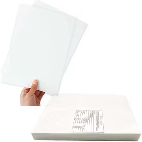 5-50pcs A4 Wafer Sheet Paper Thicken 0.6mm Food Baking A4 Rice Paper Digital Printing Wedding Cake D