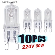 [Brightnessdin1] 10Pcs Oven Light Bulb G9 High Temperature Bulb Steamer Light 25w 28w 40w 60w Boutiq