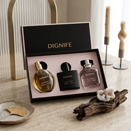 DIGNIFE Women Perfume Gift Set 3Pcs Eau De Toilette Floral Fruity Woody Fragrance Collection