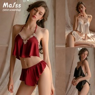 Mafss Ladies Sleepwear Camisole  wear 冰絲性感睡衣套装