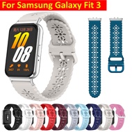 Romantic Hollow out Strap for Samsung Galaxy Fit 3 Strap Smart Watch Strap Lovely Samsung Fit 3 Stra