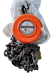 รอกโซ่ รอกโซ่มือสาว ทรงกลม 5 ตัน 3 ตัน 2 ตัน 1.5 ตัน 1 ตัน โซ่เหล็กเเรงดึง G80 (ของใหม่)